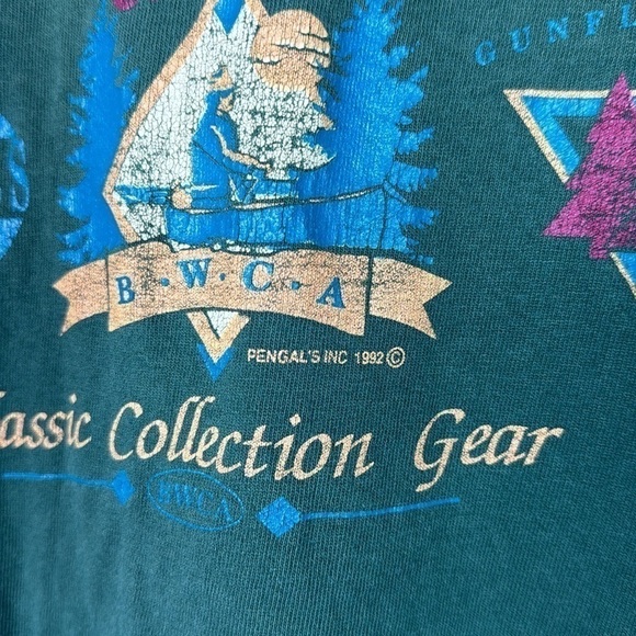 Vintage Fruit Of The Loom Boundary Waters Minnesota Tshirt Large 90s - Picture 4 of 13